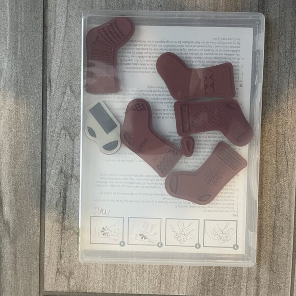 LAST CHANCE! Stampin' Up Hemp Twine Lot and sock gift tags - New in package - Picture 5 of 5